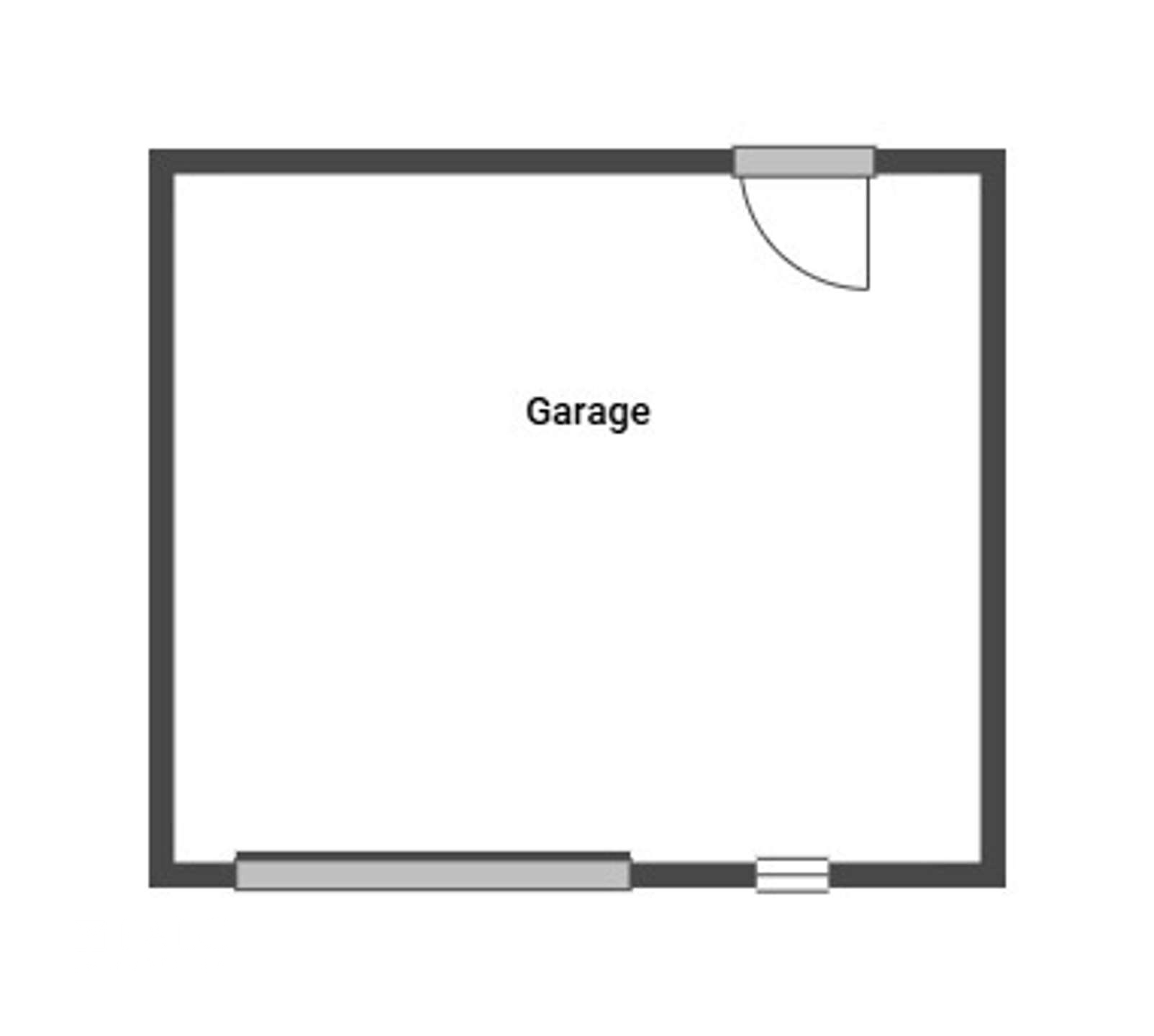 Grundriss Garage